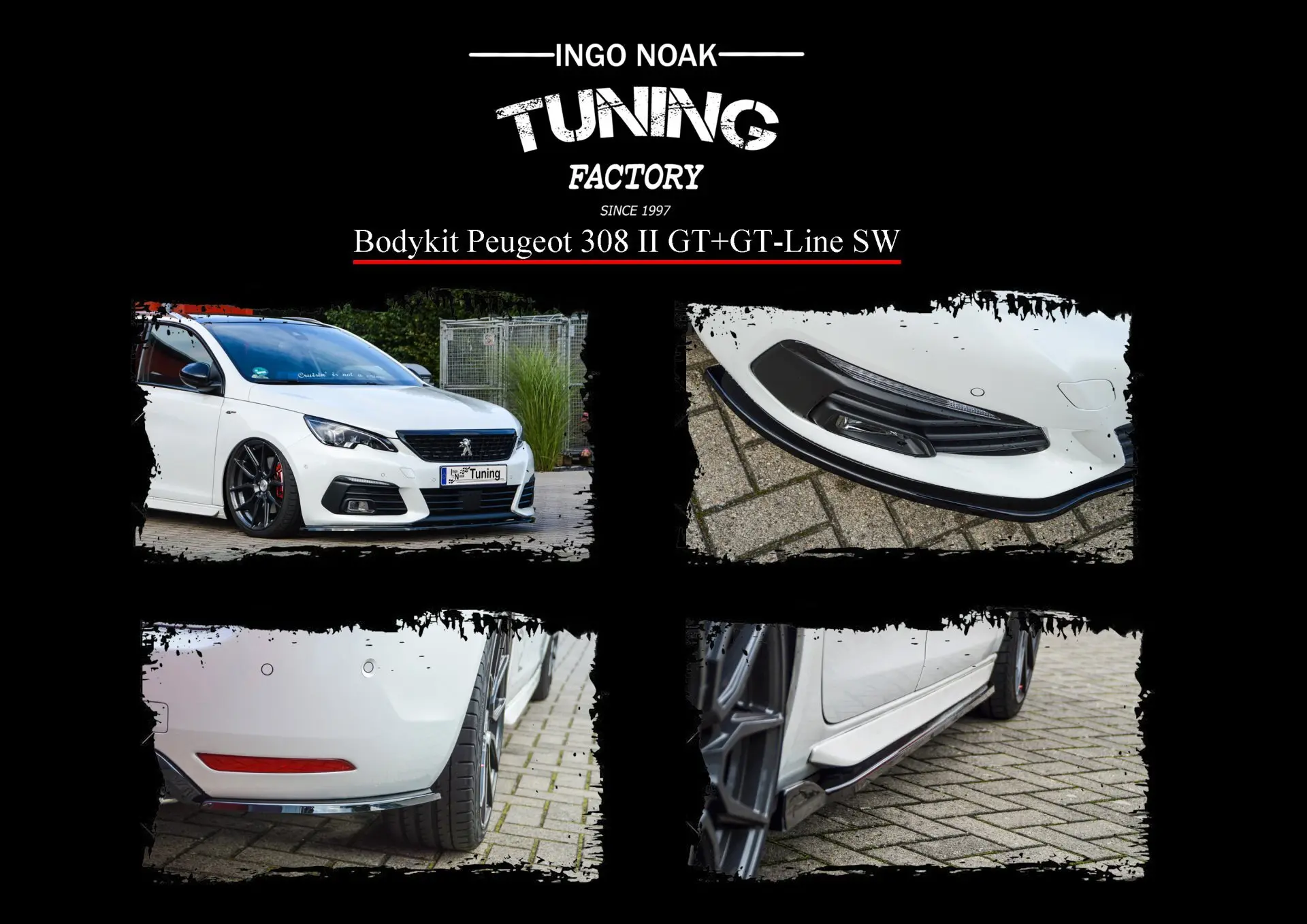 Ingo Noak Bodykit für Peugeot 308 II GT+GT-Line SW ab Bj. 09/17-