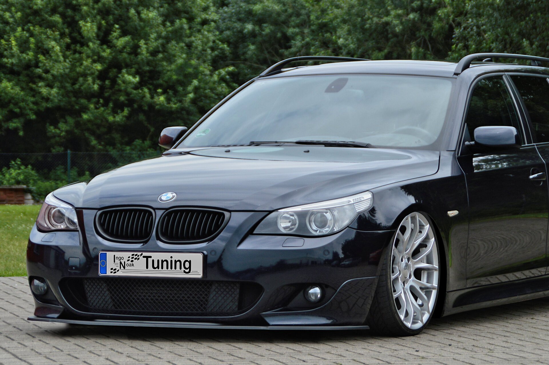 Ingo Noak Spoilerschwert Frontspoiler Cuplippe für BMW 5er E60 E61 M-Paket mit ABE