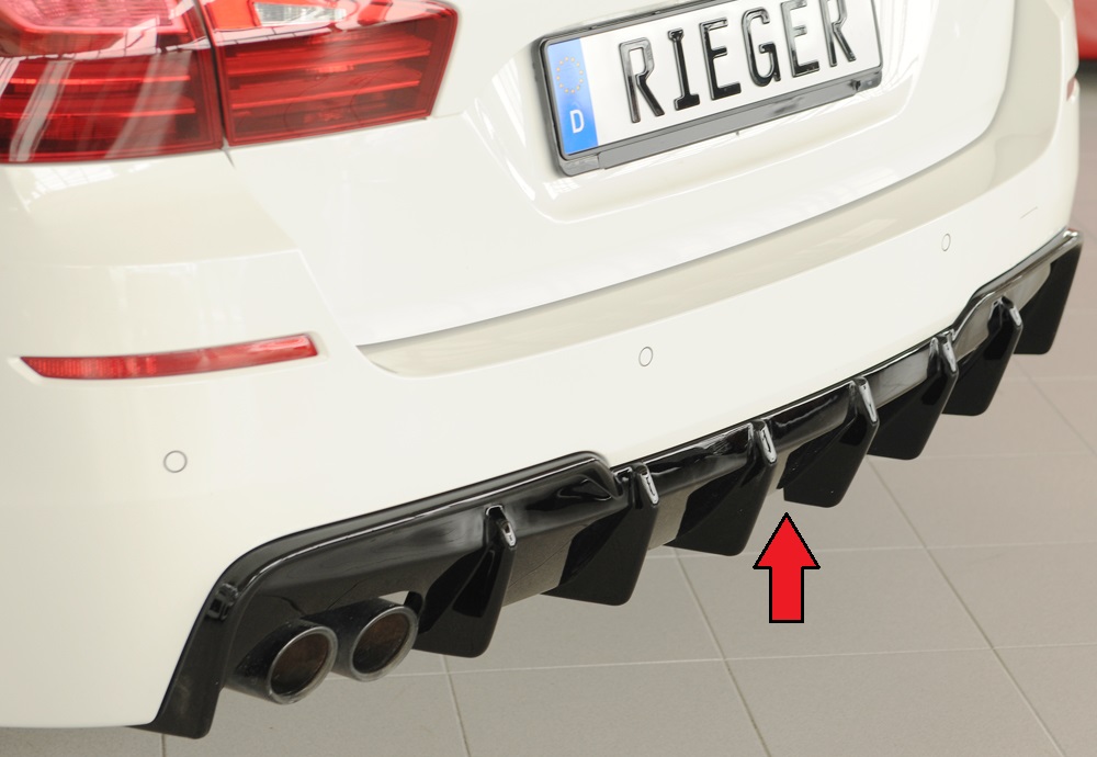 Rieger Heckeinsatz für BMW 5er F10 / F11
