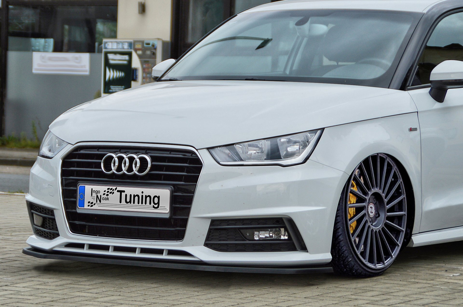 Ingo Noak Cup Frontspoilerlippe für Audi A1 8X ab Bj.2014-