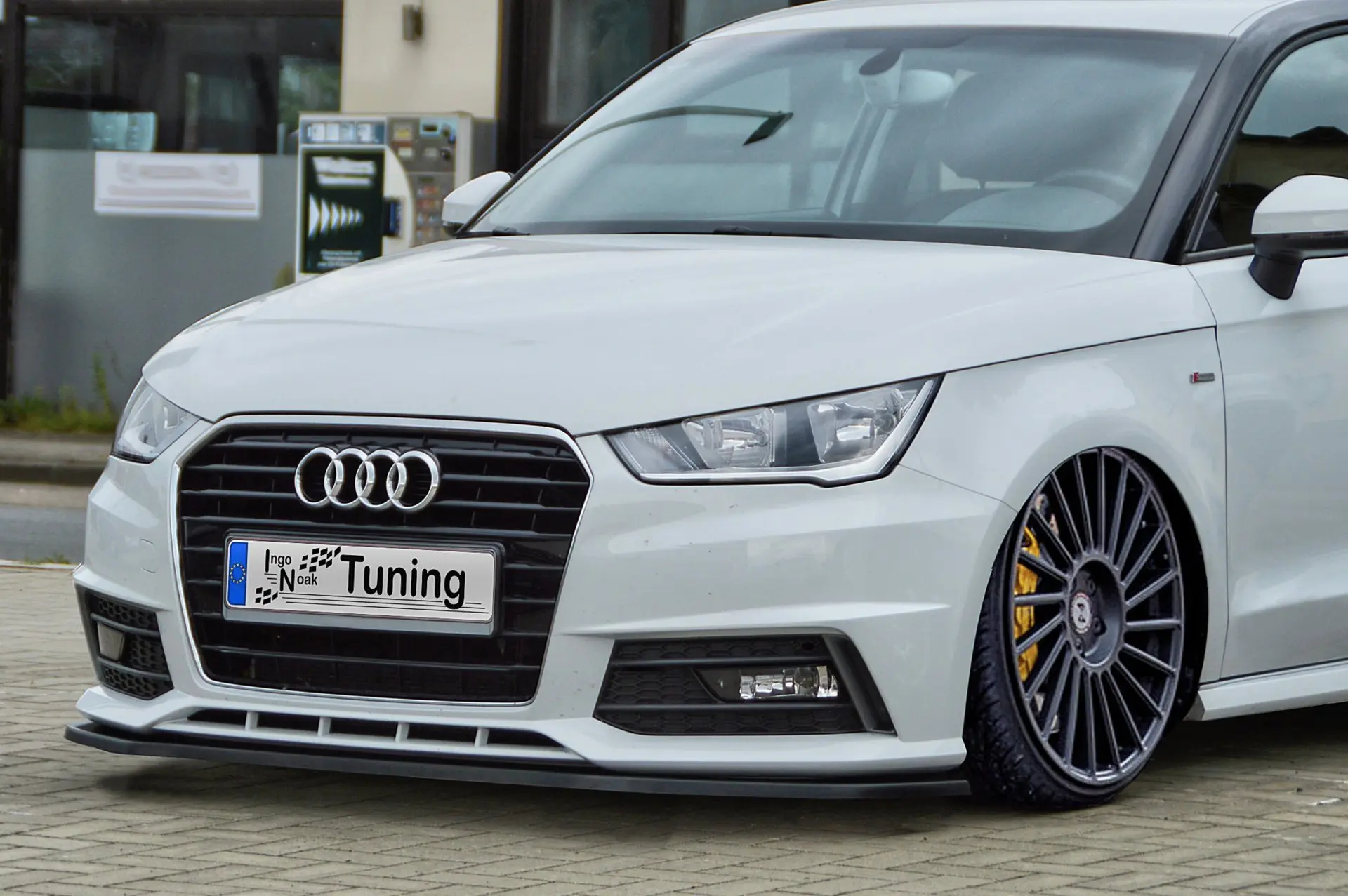 Ingo Noak Cup Frontspoilerlippe für Audi A1 8X ab Bj.2014-