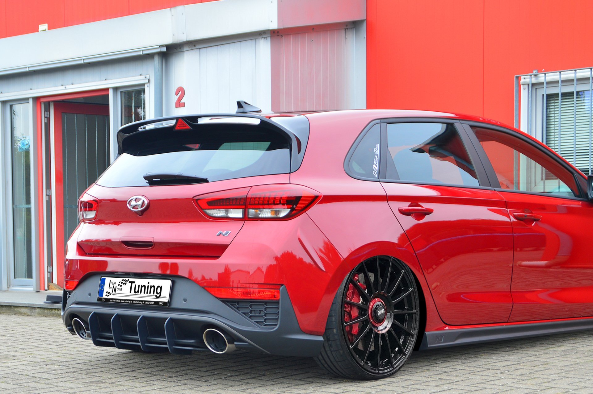 Ingo Noak Racing Heckansatz für Hyundai I30N Facelift