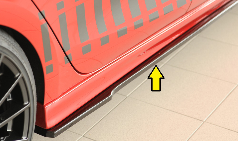 Rieger Seitenschwelleransatz für Seat Cupra Leon KL