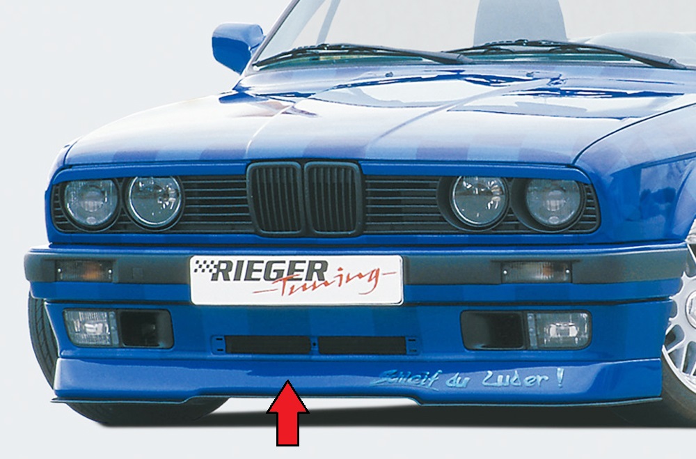 Rieger Spoilerlippe (E30 RT01) für BMW 3er E30