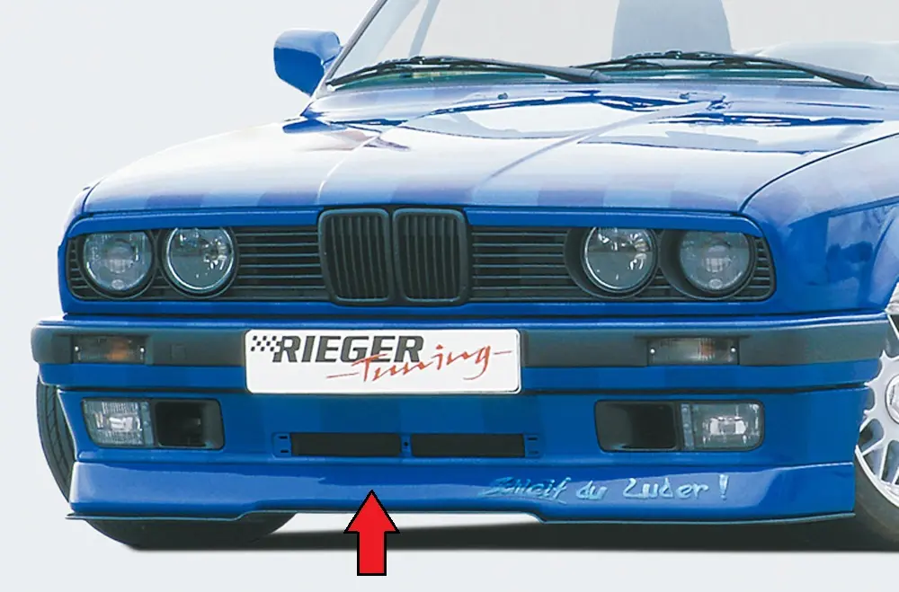 Rieger Spoilerlippe (E30 RT01) für BMW 3er E30
