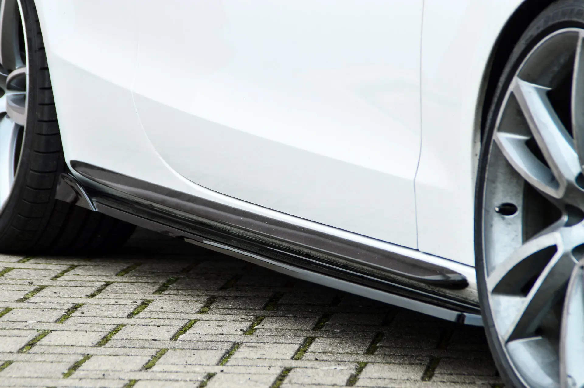 Ingo Noak CUP Seitenschweller mit Wing für Audi A5 B8 S-Line Facelift Bj. 2011-2017