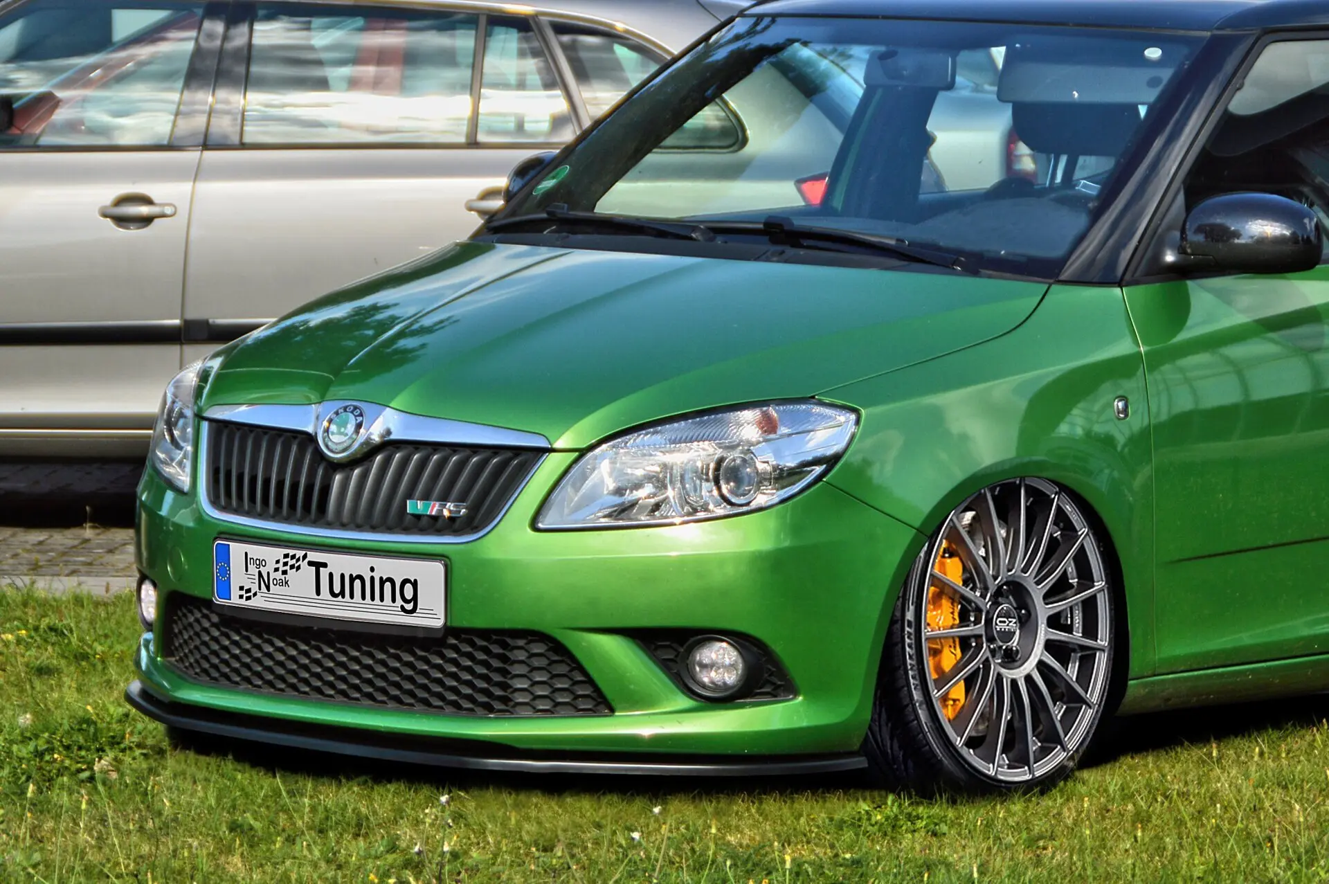 Ingo Noak Cup Frontspoilerlippe für Skoda Fabia RS II