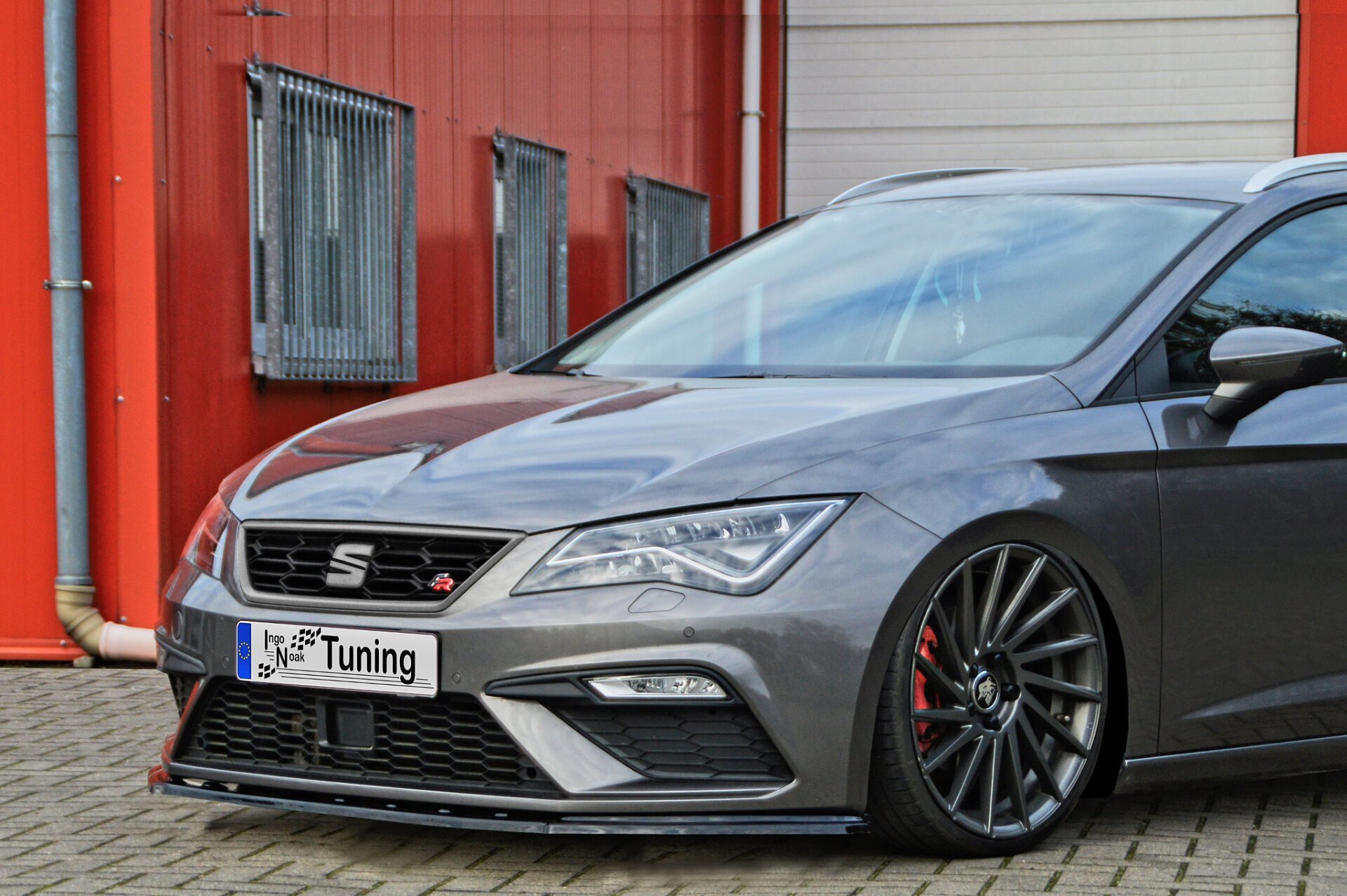 Ingo Noak Cup Frontspoilerlippe ABS Seat Leon 5F Facelift FR Cupra