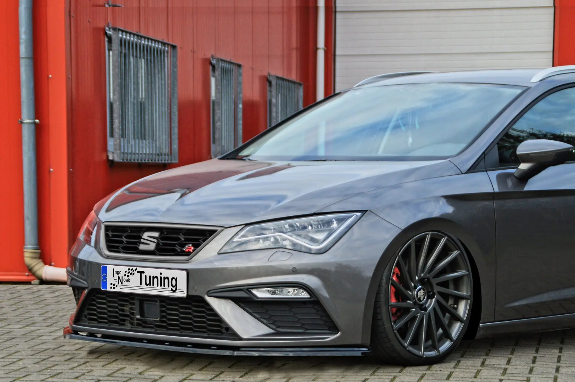 Ingo Noak Cup Frontspoilerlippe ABS Seat Leon 5F Facelift FR Cupra