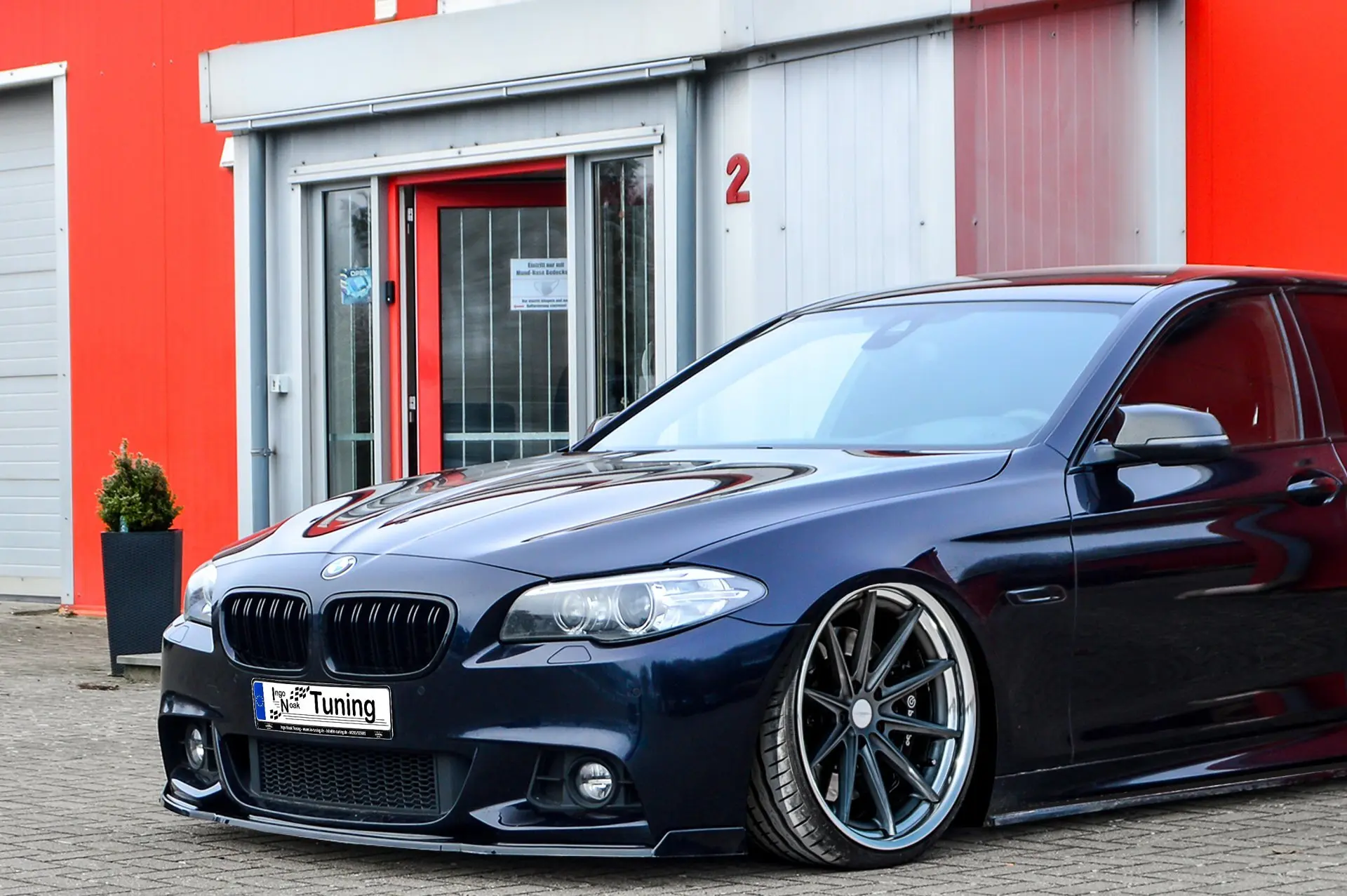 Ingo Noak Frontspoilerlippe mit Wing für BMW 5er F10 F11 M-Paket Bj.2013-2016