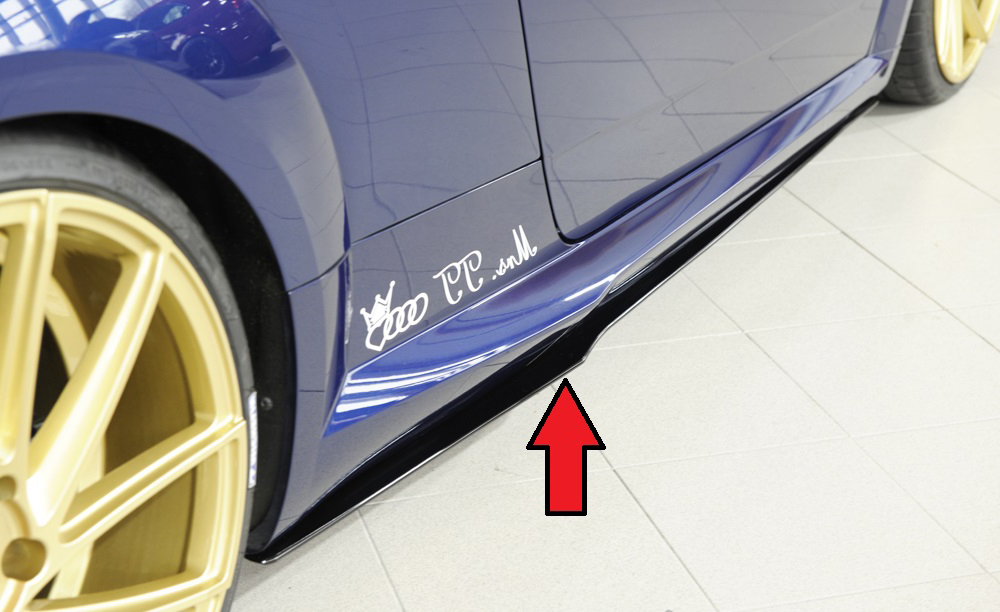 Rieger Seitenschwelleransatz für Audi TT / TTS / TTRS 8S