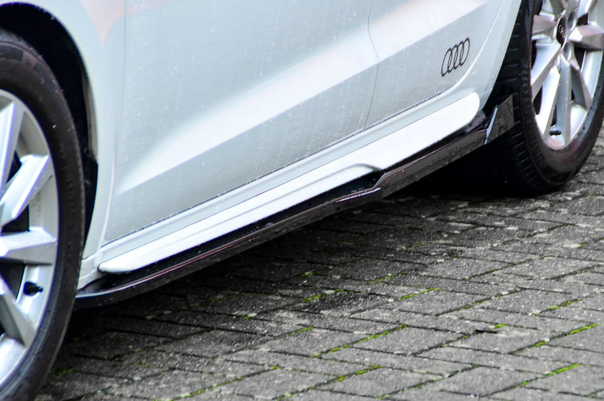 Ingo Noak Seitenschweller mit Wings aus ABS für Audi A1 GB Sportback S-Line ab Bj.2018-