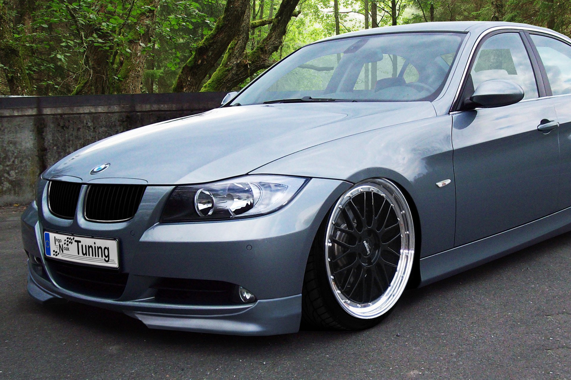 Ingo Noak Frontspoilerecken Satz für BMW 3er E90 E91 Bj. 2005-2008