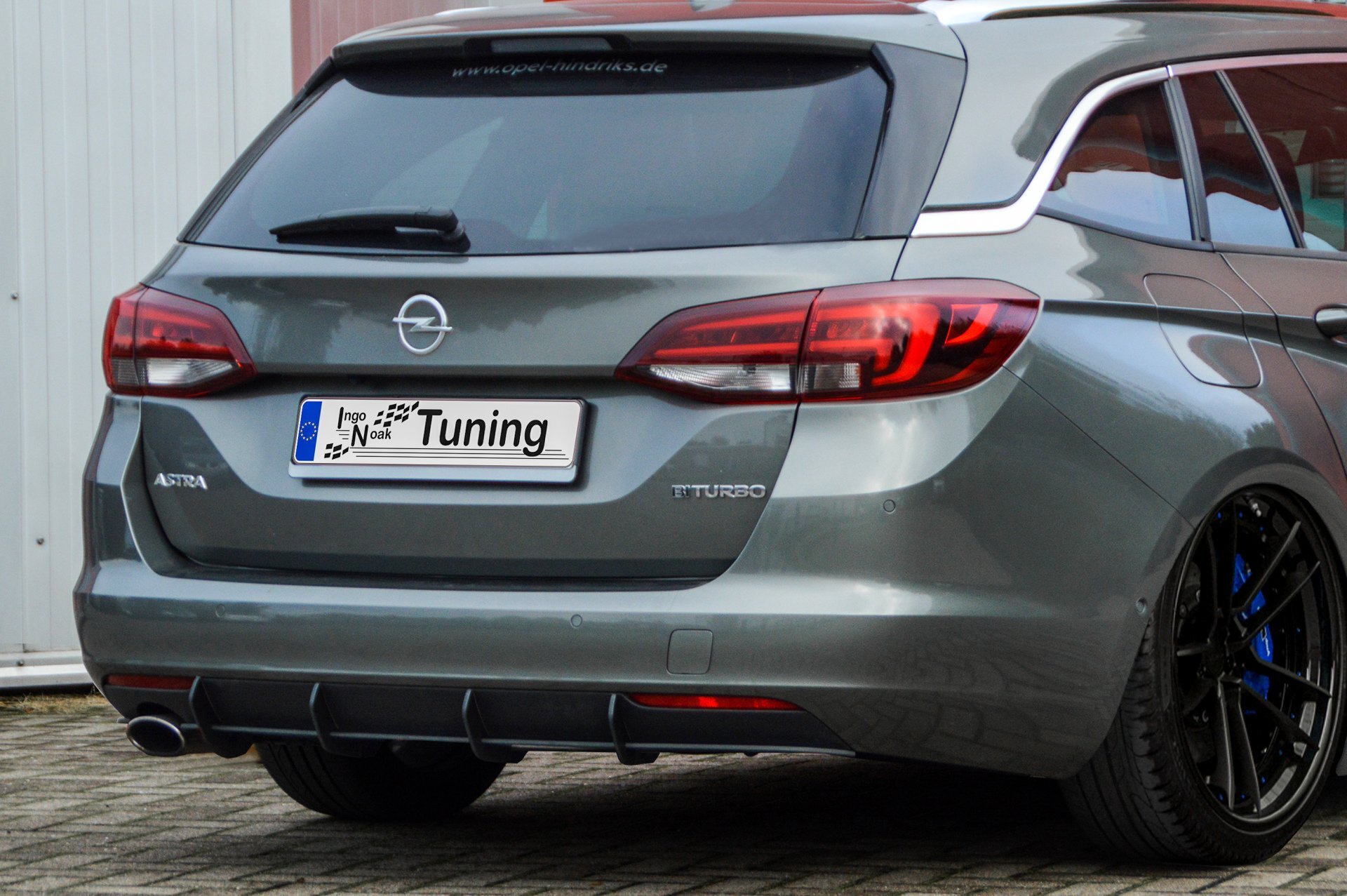 Ingo Noak Gefräster Heckansatz für Opel Astra K Sportstourer