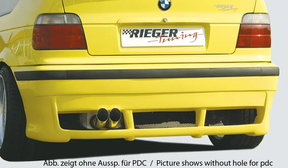 Rieger Heckschürze für BMW 3er E36