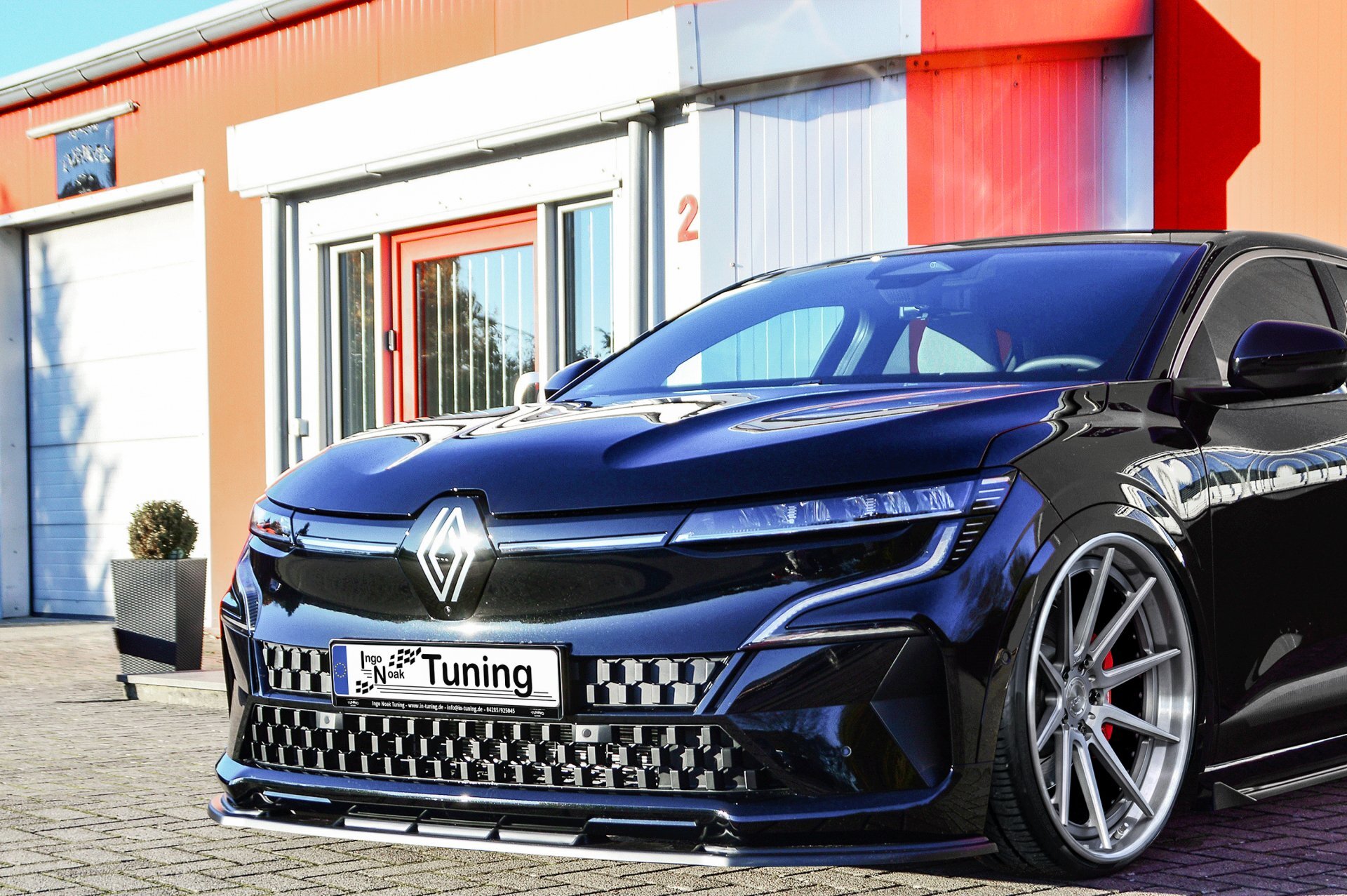 Ingo Noak Cup Frontspoilerlippe für Renault Megane E-Tech RCB