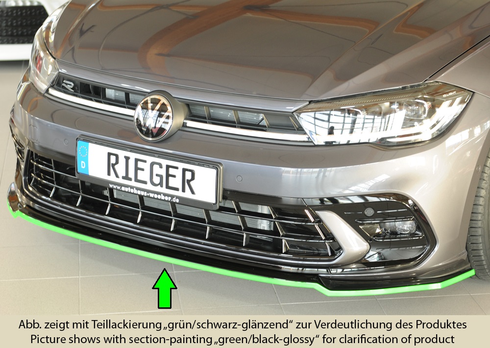 Rieger Spoilerschwert für VW Polo 6 AW