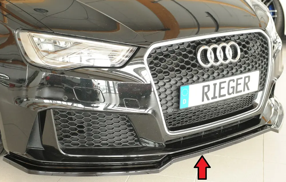 Rieger Spoilerschwert für Audi RS3 8V