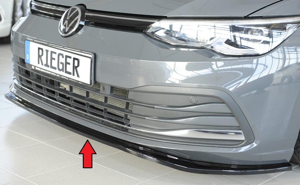 Rieger Spoilerschwert für VW Golf VIII Standard