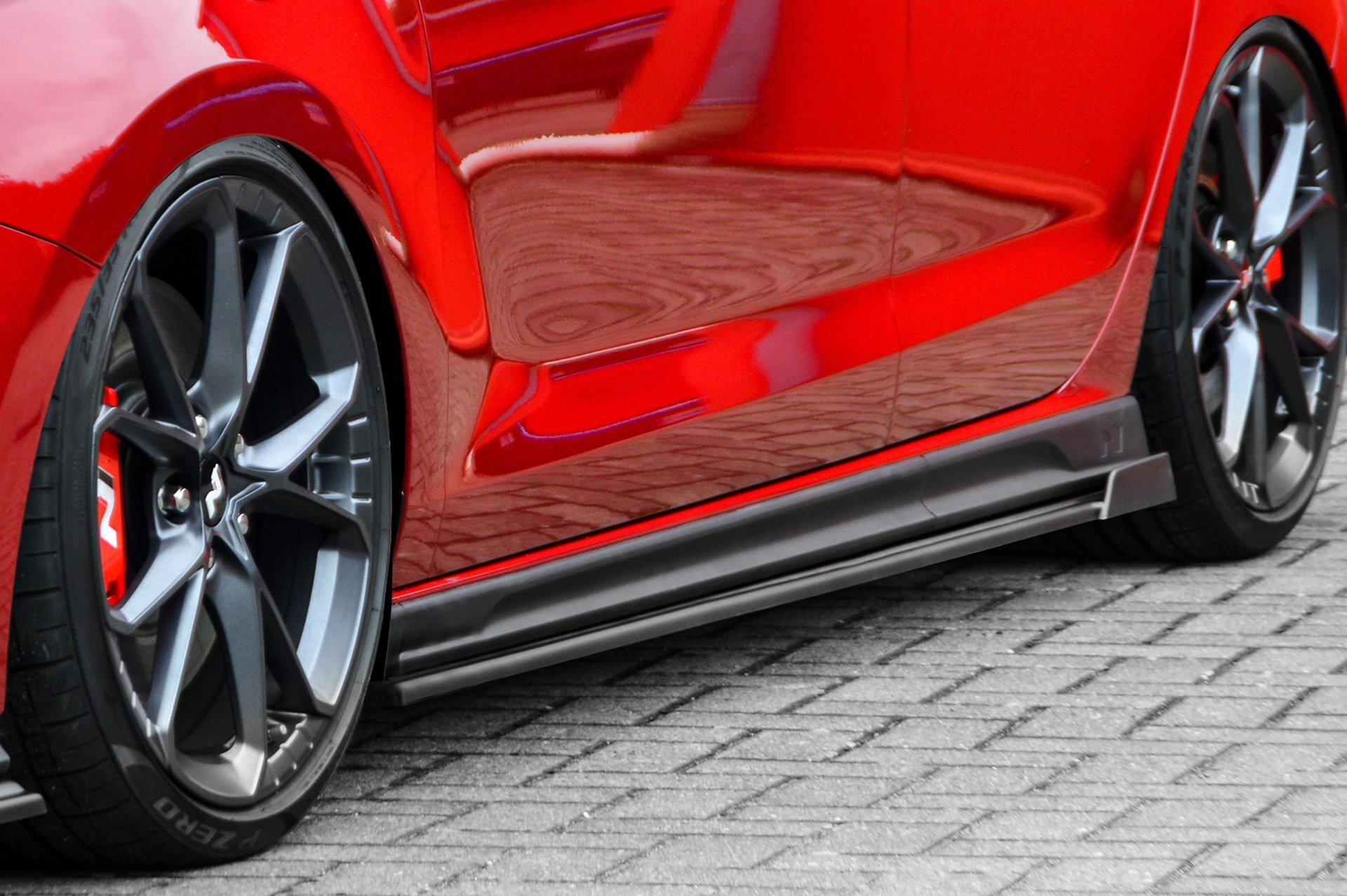 Ingo Noak CUP Seitenschweller mit Wing hinten für Hyundai I30N Facelift