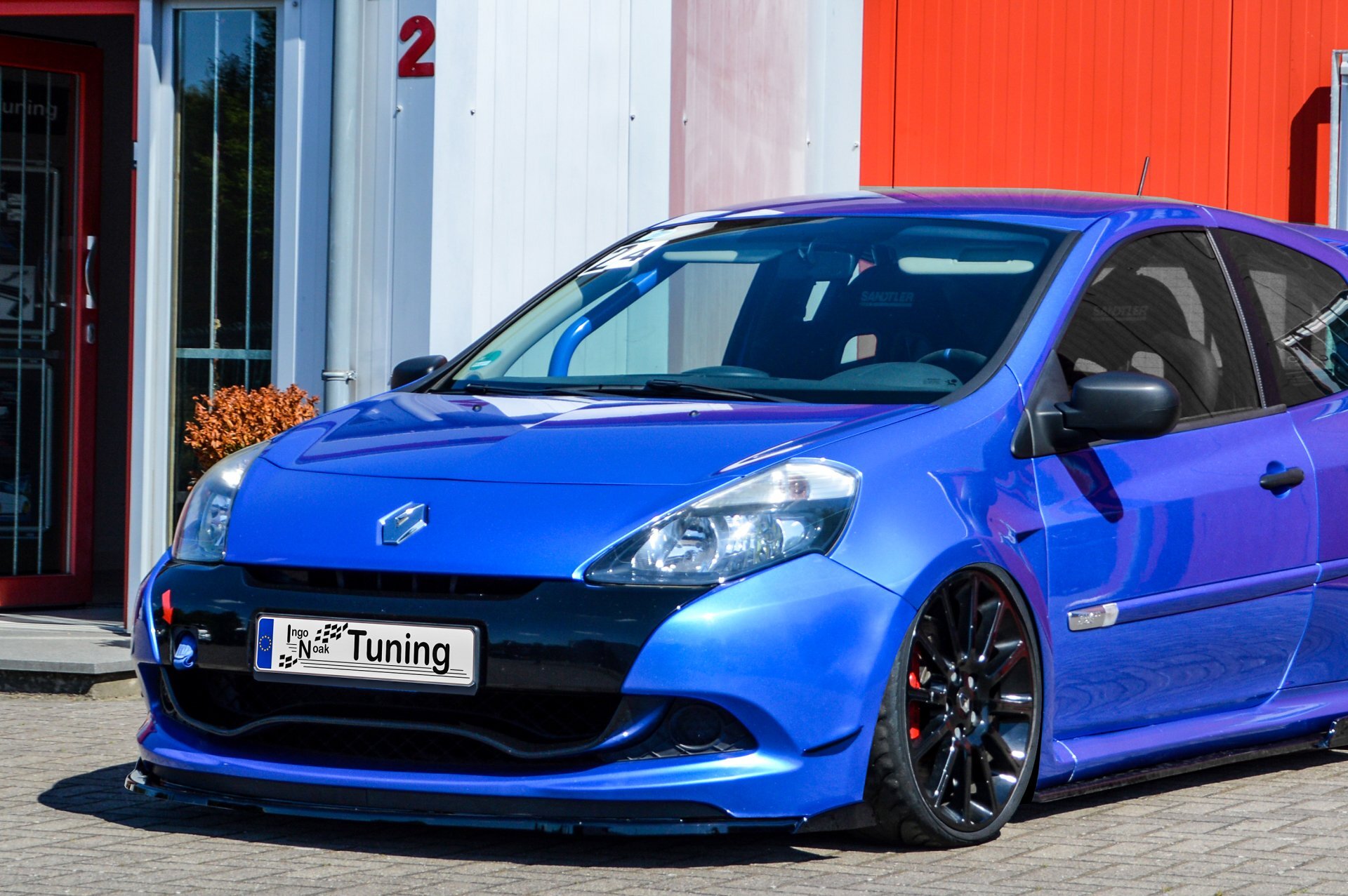 Ingo Noak Cuplippe Spoilerschwert mit Wing ABS für Renault Clio 3 Phase2 RS Ingo Noak Cuplippe Spoilerschwert mit Wing ABS für Renault Clio 3 Phase2 RS