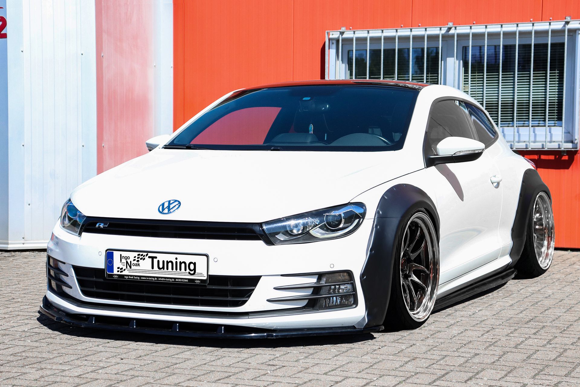 Ingo Noak IN Liberty Style Radlaufverbreiterung 4 tlg. VW Scirocco Facelift