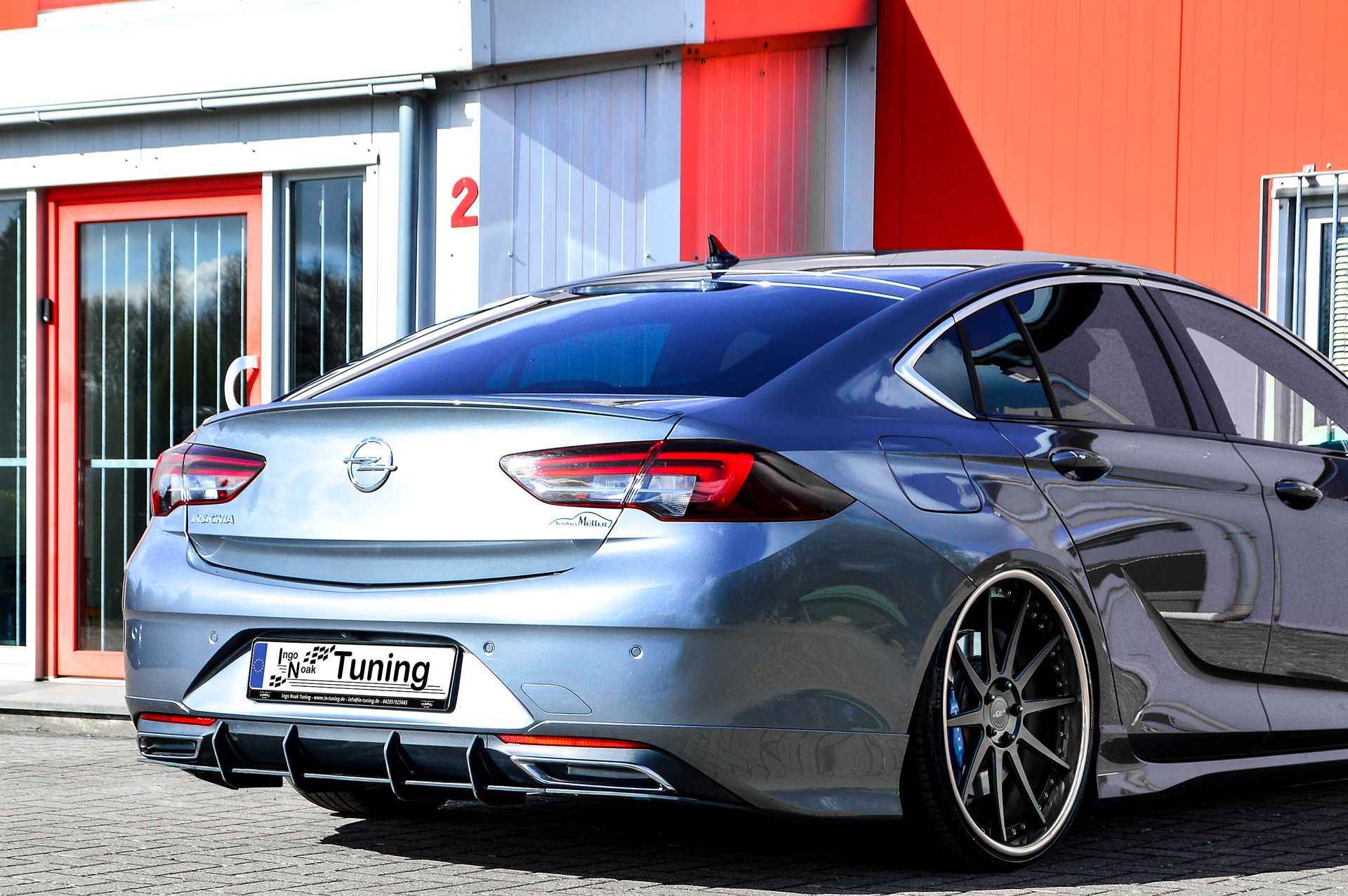 Ingo Noak Heckansatz für Opel Insignia B Grandsport OPC Line ab 2021-
