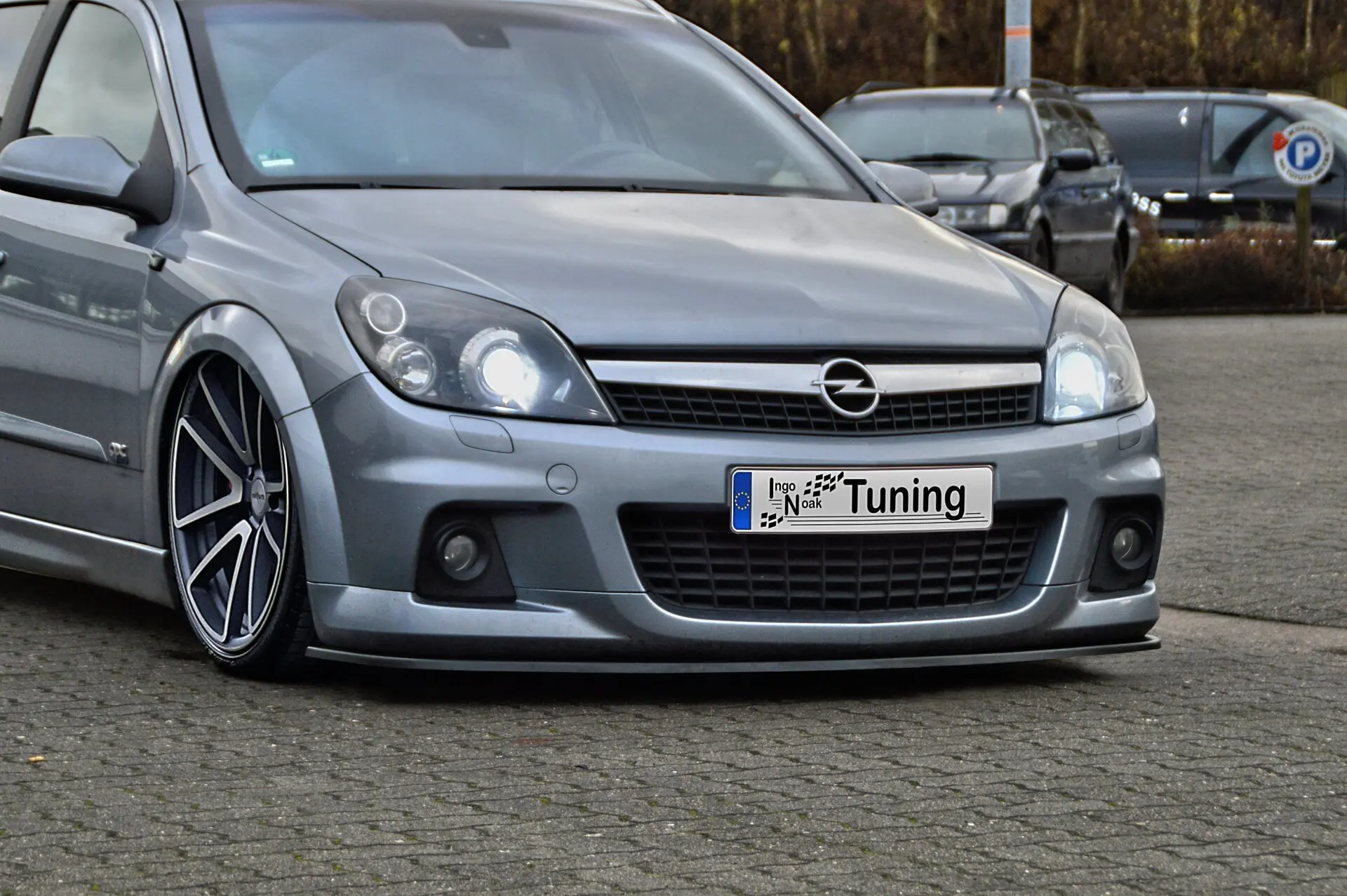 Ingo Noak CUP Frontspoilerlippe für Opel Astra H OPC Line