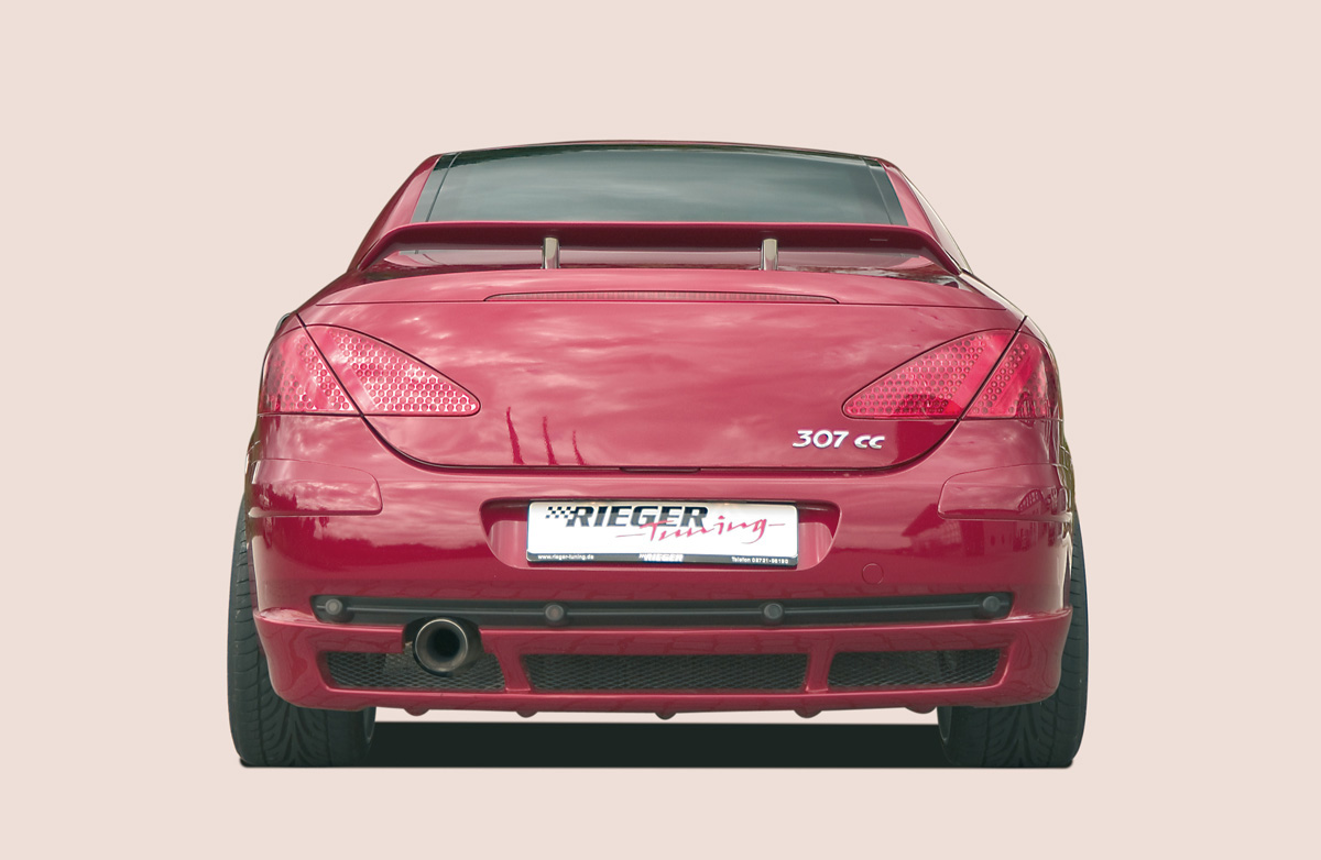 Rieger Heckansatz für Peugeot 307