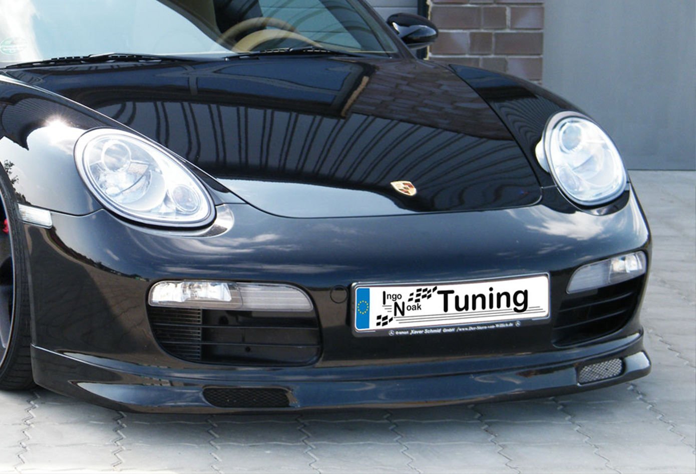 Ingo Noak Frontspoiler in GT3 Optik für Porsche Boxster 987 Ingo Noak Frontspoiler in GT3 Optik für Porsche Boxster 987