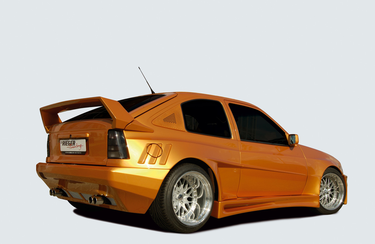 Rieger Tankklappenaufsatz Breitbau II für Opel Kadett Kadett E