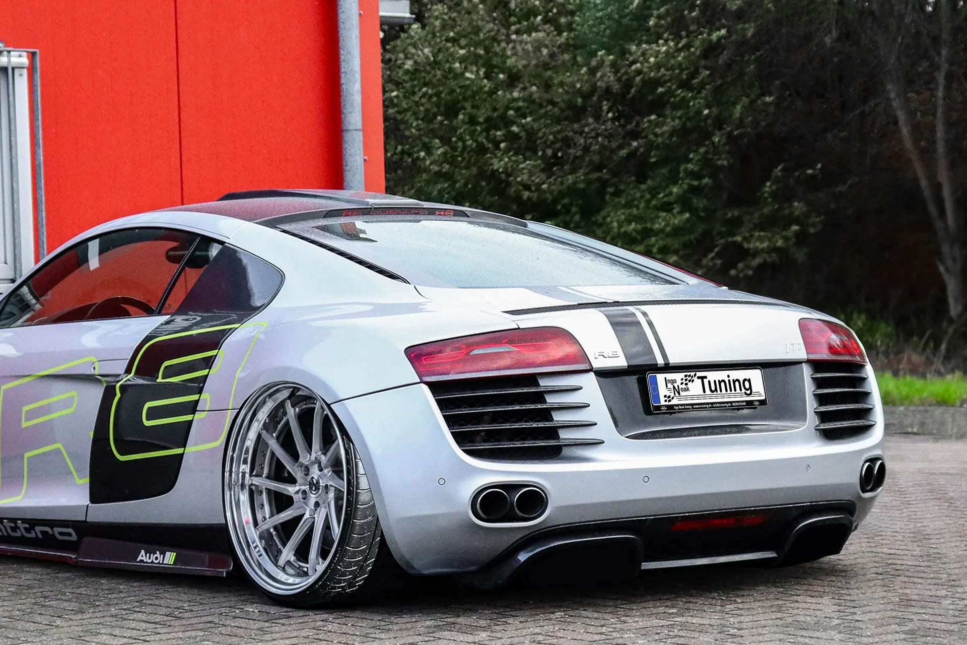 Ingo Noak Heckansatz 5.tlg. für Audi R8 42 V8
