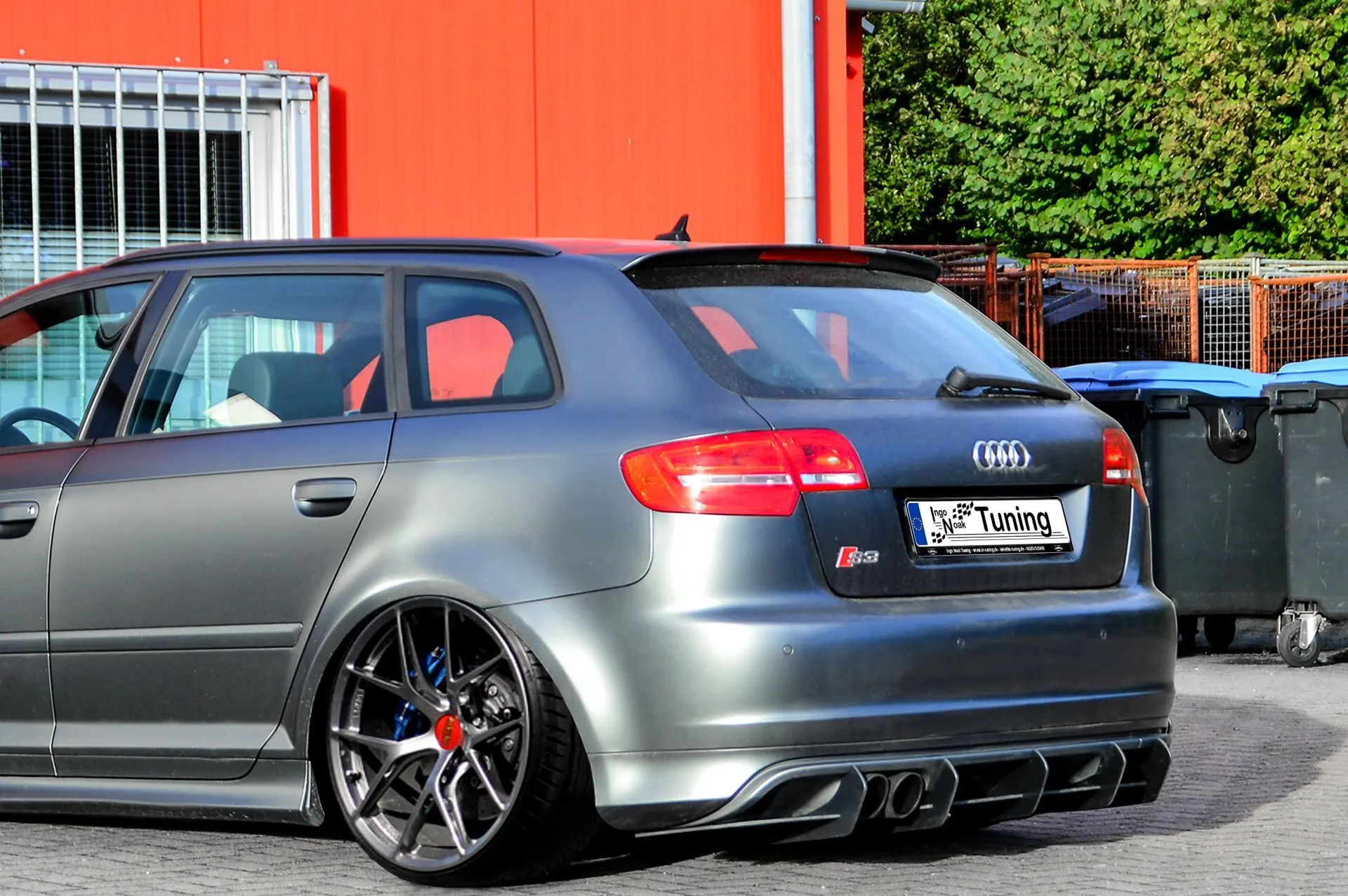Ingo Noak Gefräster Heckansatz für Audi S3 8P Sportback
