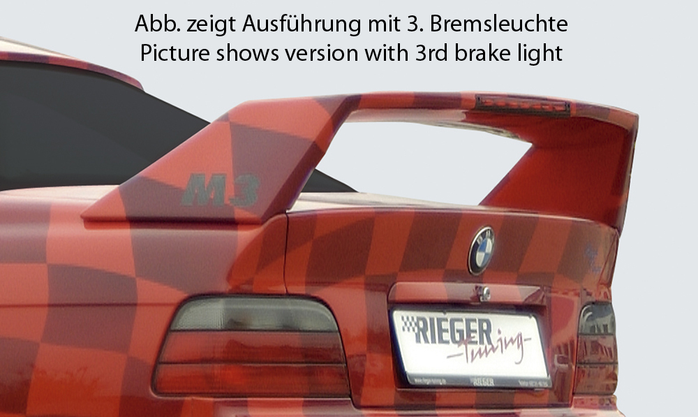 Rieger Heckflügel Breitbau II für BMW 3er E36