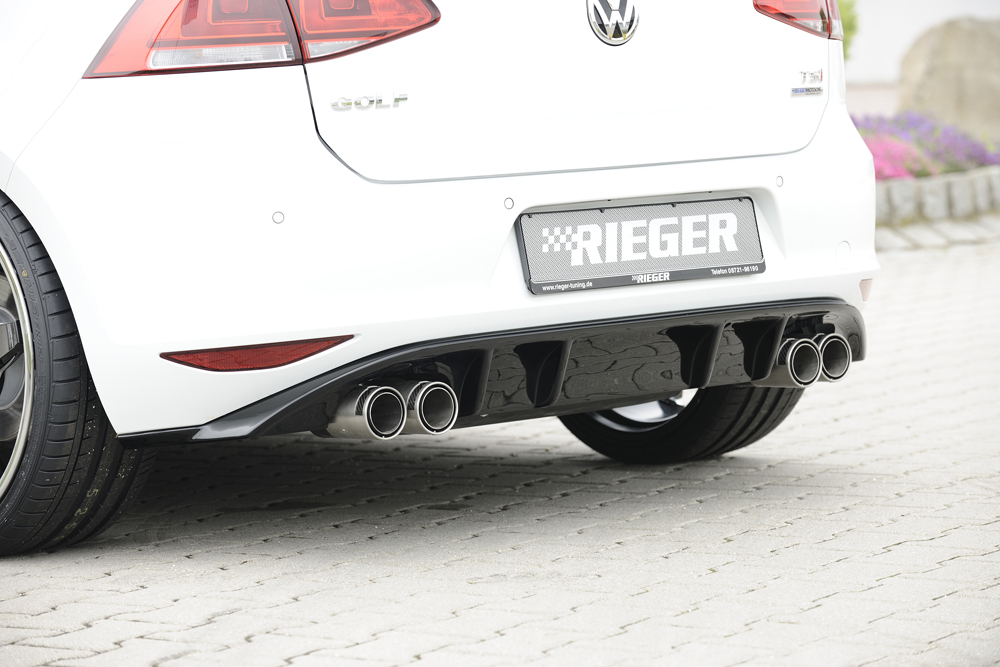 Rieger Heckeinsatz für VW Golf VII