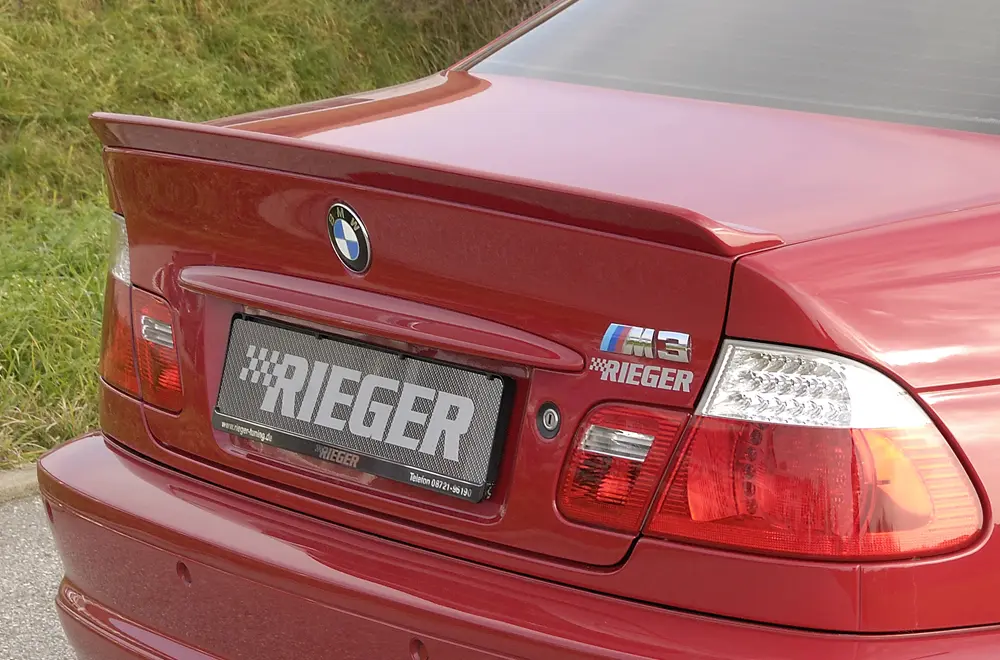 Rieger Heckklappenspoiler für BMW 3er E46