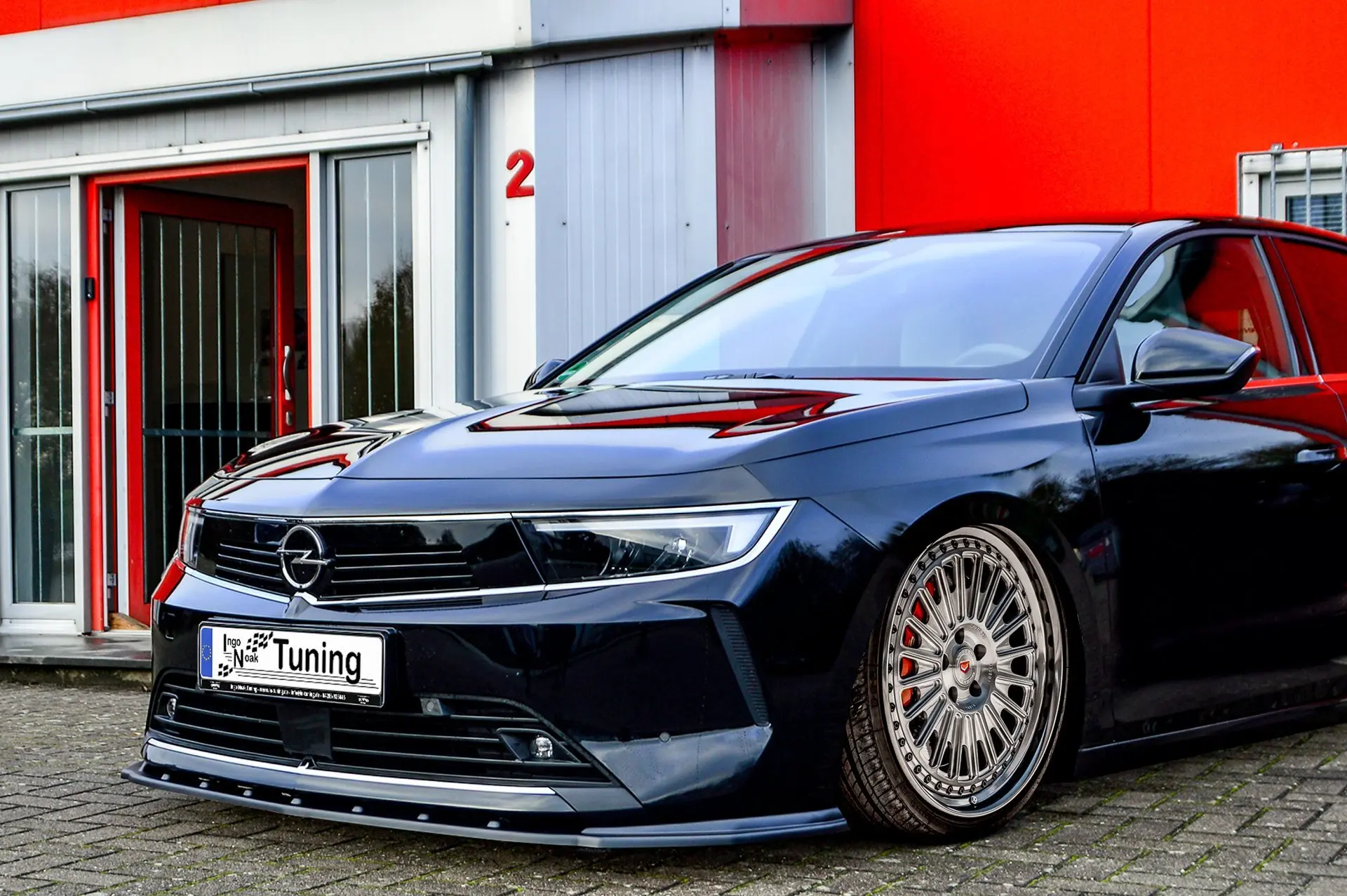 Ingo Noak Cup Frontspoilerlippe für Opel Astra L Standard