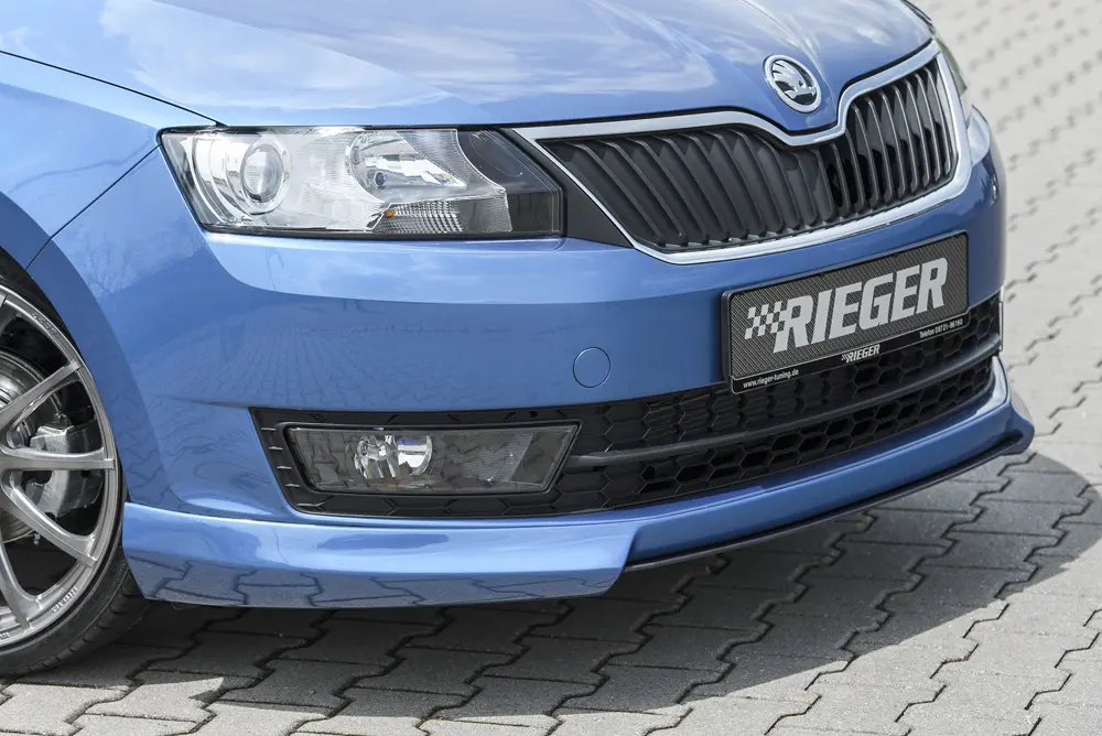 Rieger Spoilerlippe für Skoda Rapid NH