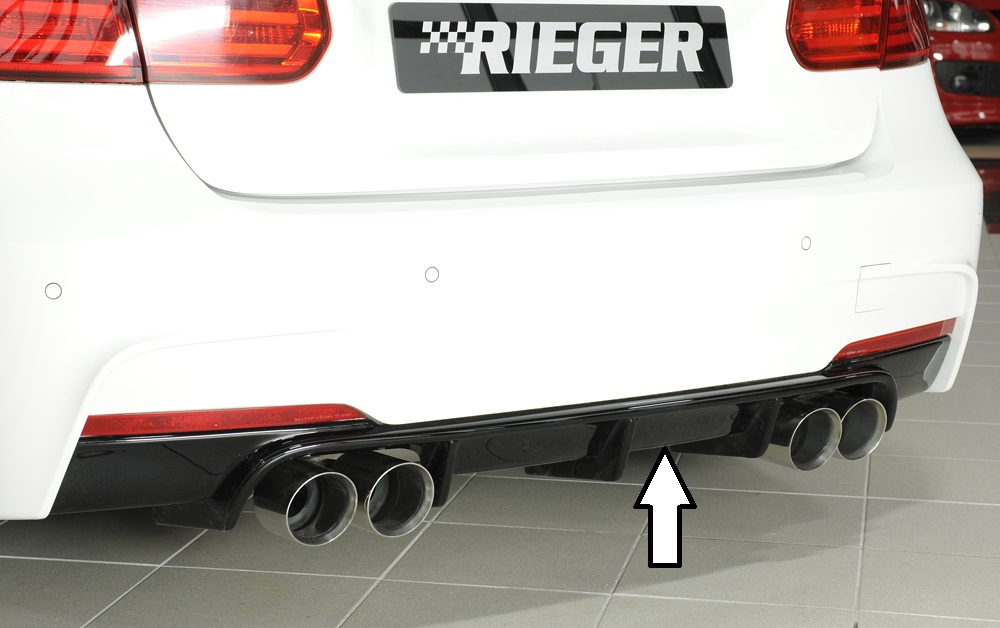 Rieger Heckeinsatz für BMW 3er F30 / F31
