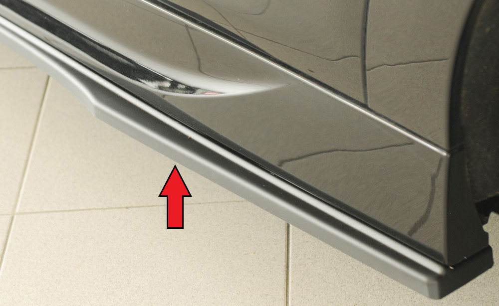 Rieger Seitenschwelleransatz für Mini F66 / F67