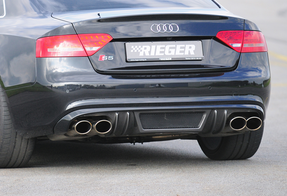 Rieger Heckeinsatz für Audi A5 /S5 B8