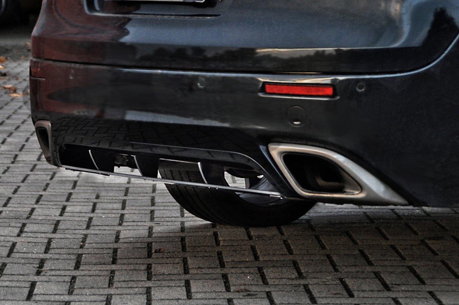 Ingo Noak gefräster Heckansatz für original OPC Heckstoßstange für Opel Insignia A OPC