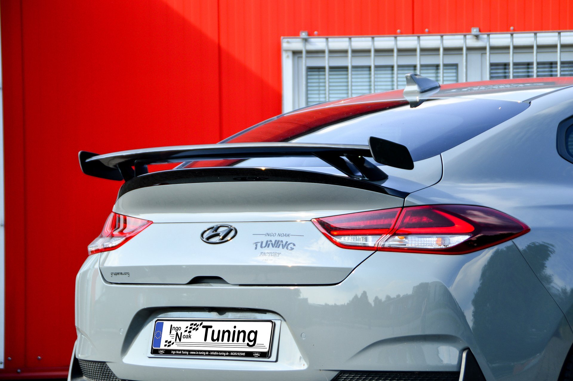 Ingo Noak Heckspoiler für die die Heckklappe für Hyundai I30N Fastback ab Bj.2018-