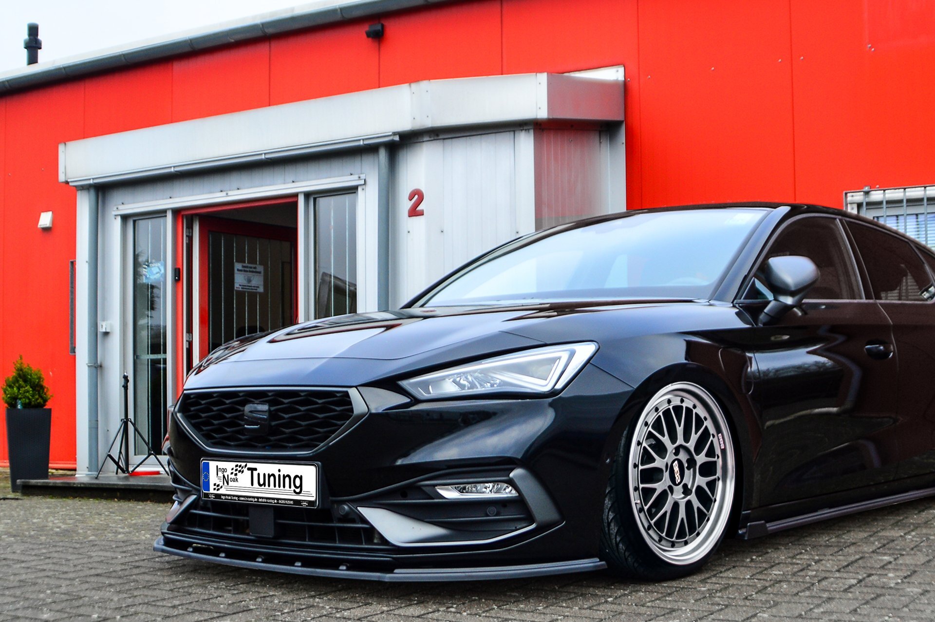 Ingo Noak Cup Frontspoilerlippe für Seat Leon KL +ST