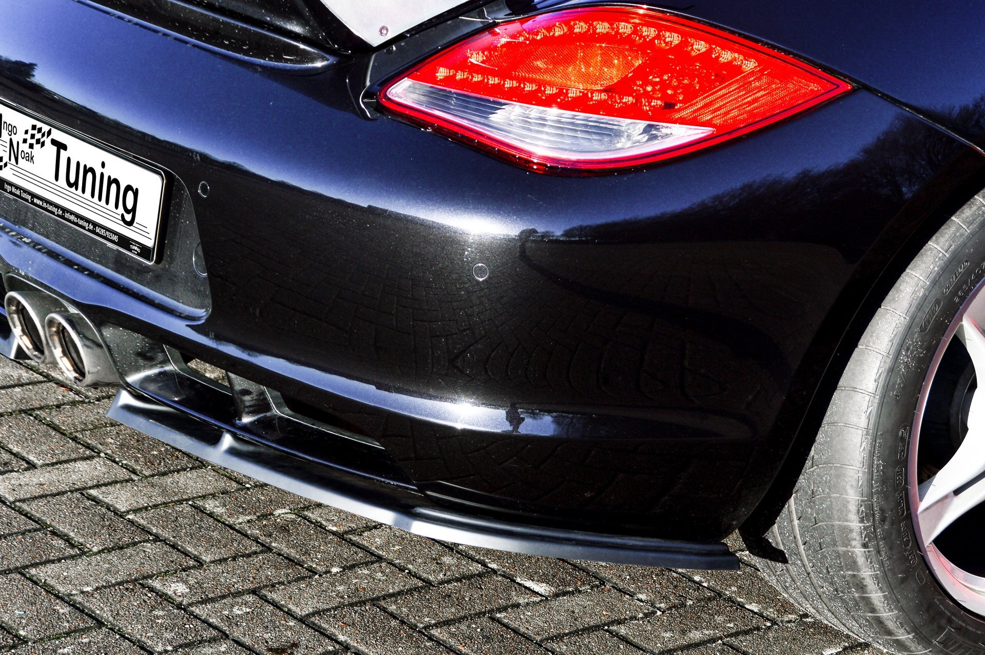 Ingo Noak Heckansatz Seitenteile für Porsche Cayman 987
