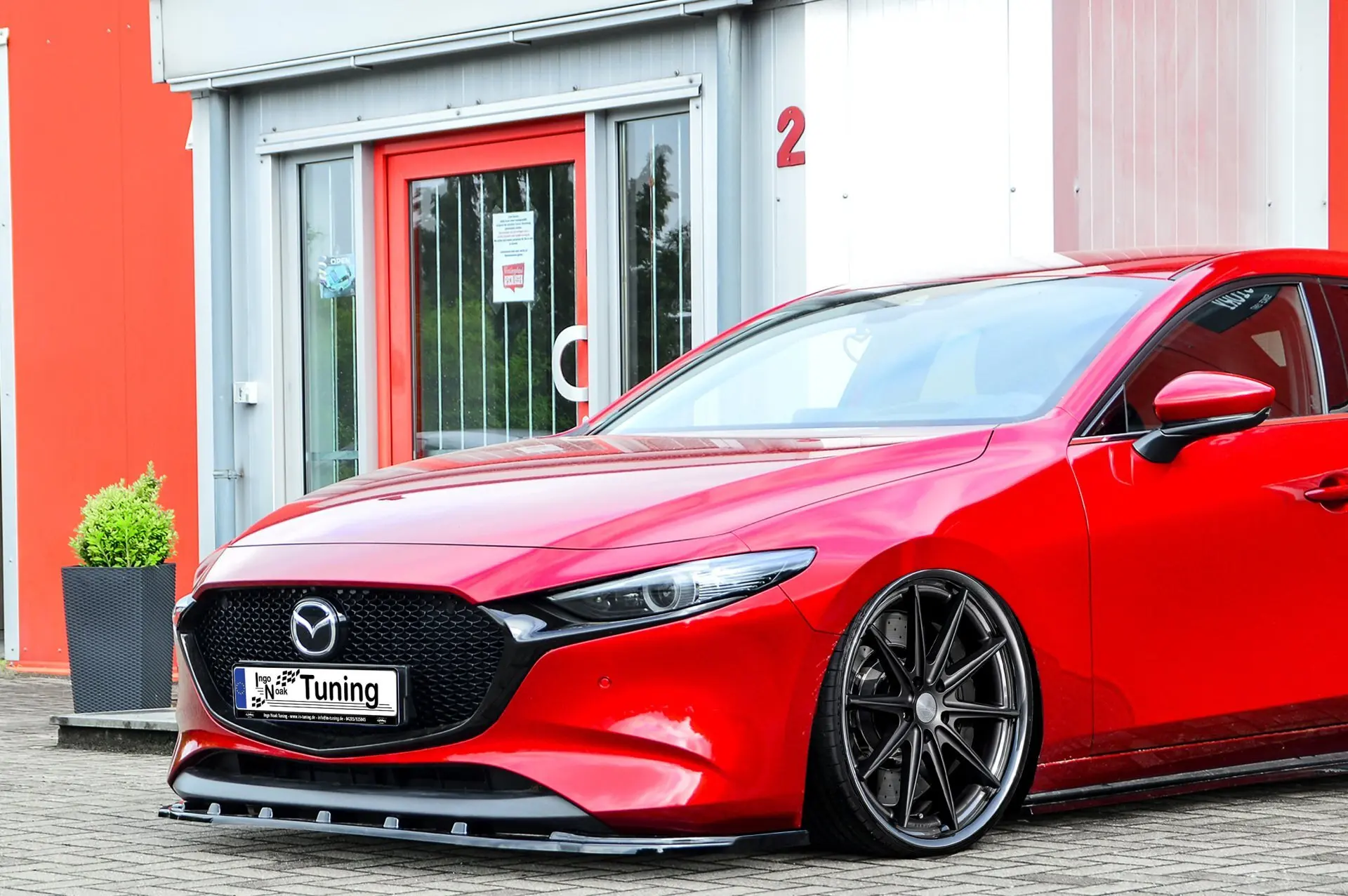 Ingo Noak Cuplippe aus ABS für Mazda 3 BP ab Bj.2018-