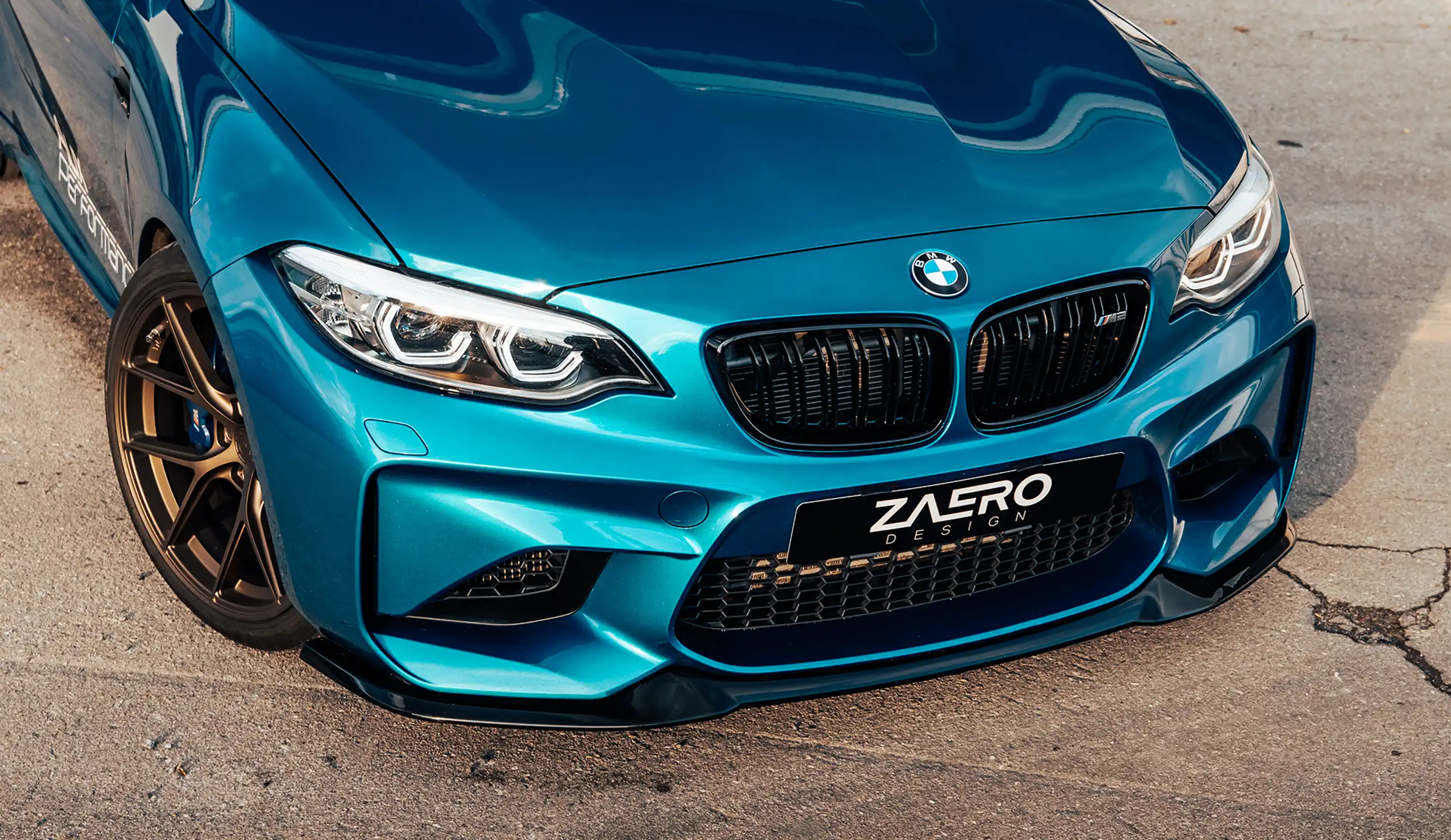ZAERO EVO-S Frontlippe für BMW M2 F87 (Vorfacelift) ZAERO EVO-S Frontlippe für BMW M2 F87 (Vorfacelift)
