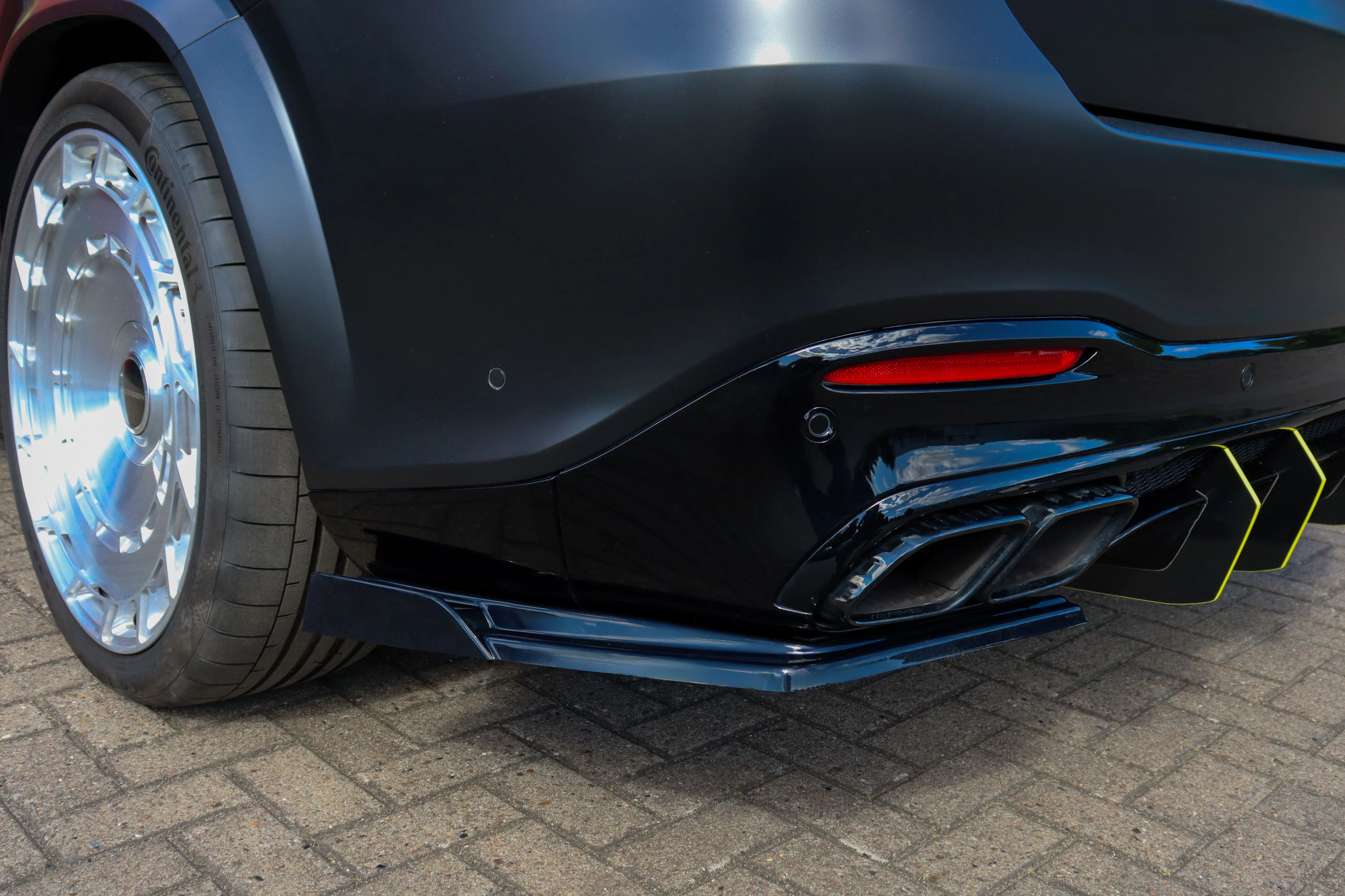 Ingo Noak Heckansatz Seitenteile mit Wing für Mercedes GLS 63 AMG 4 Matic