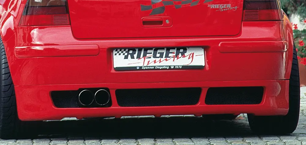 Rieger Heckansatz für VW Golf IV