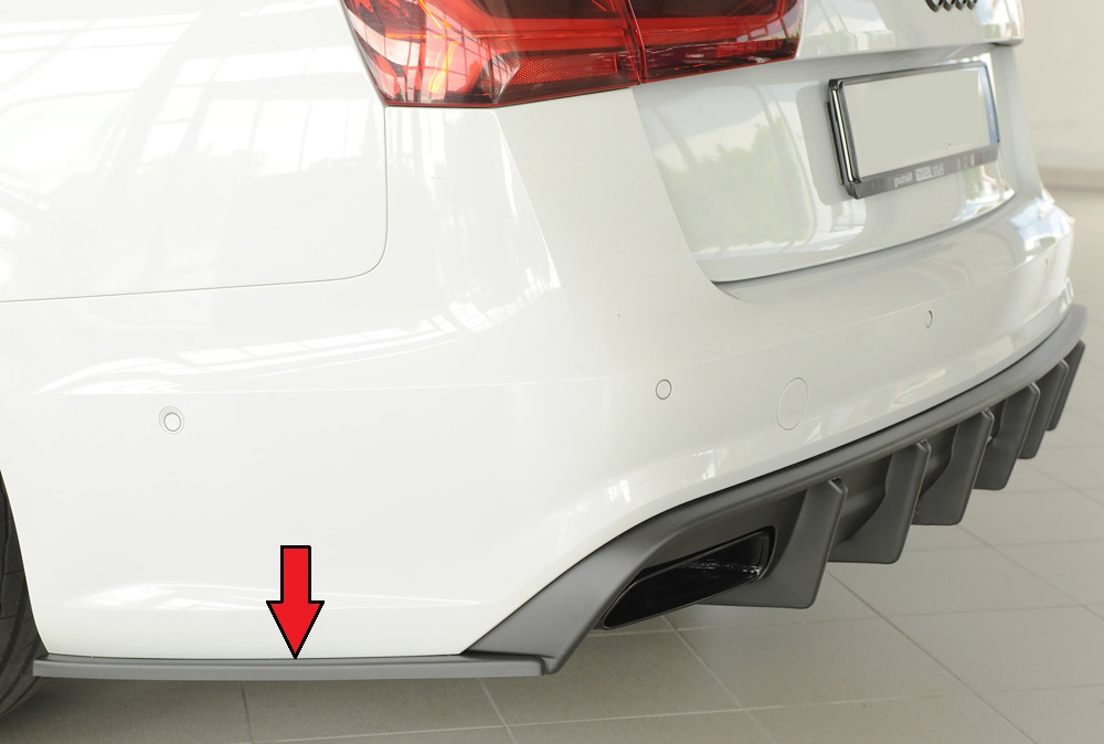 Rieger Heckschürzenansatz seitlich links für Audi A6 / S6 4G
